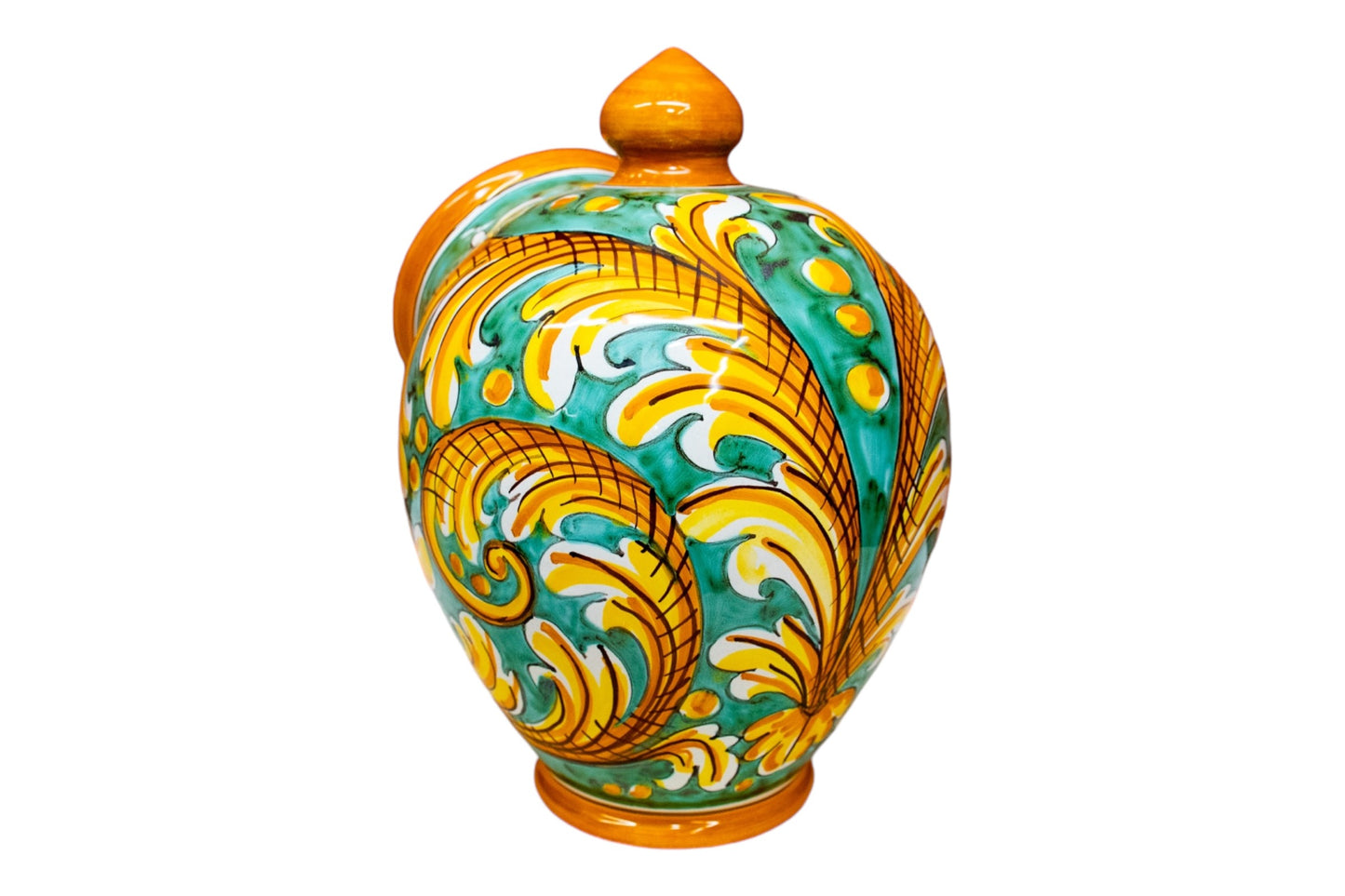 PORTA SALE IN CERAMICA DI CALTAGIRONE ANNA BORIA