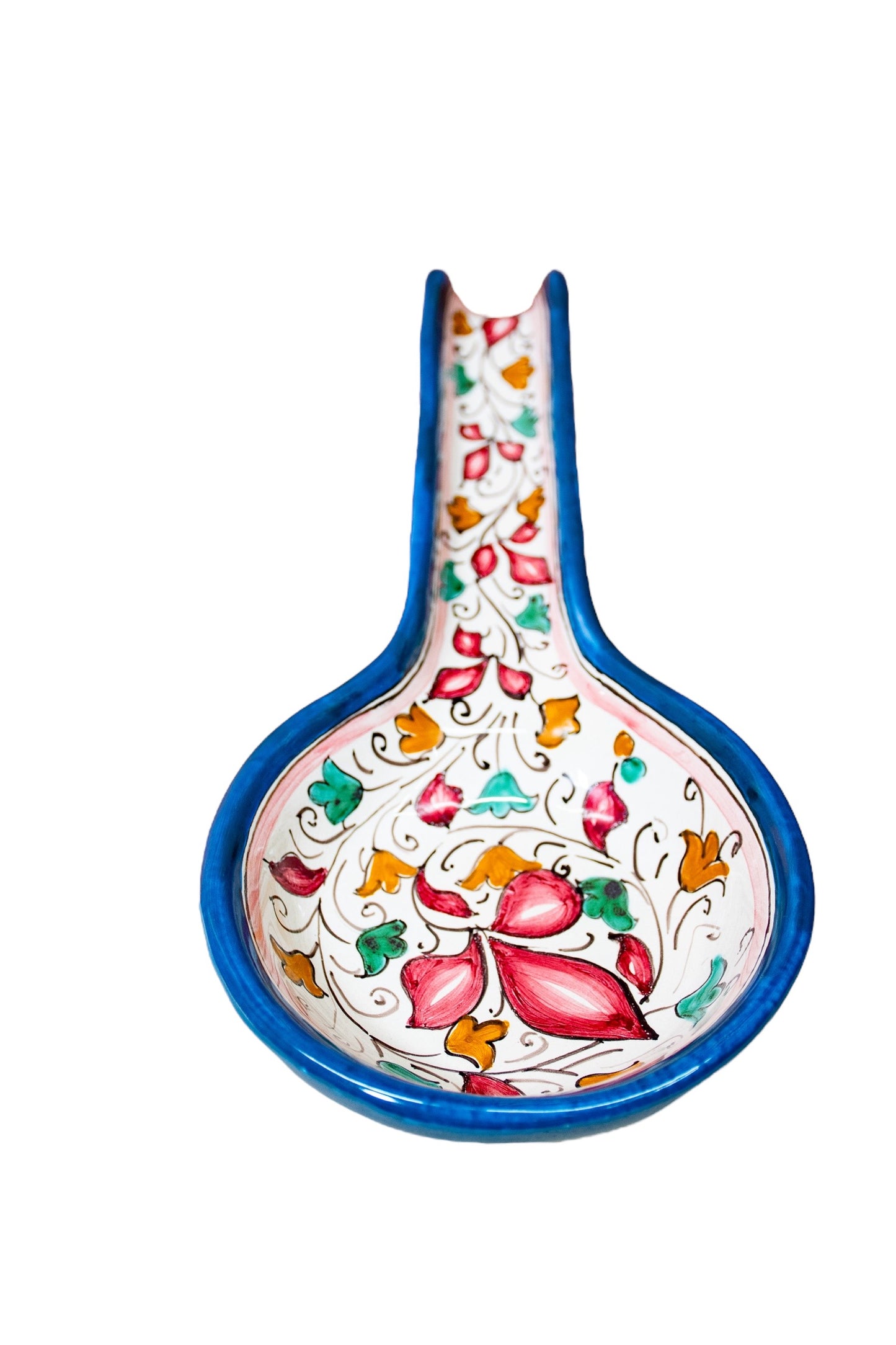 POGGIA MESTOLO GRANDE IN CERAMICA DI CALTAGIRONE ANNA BORIA