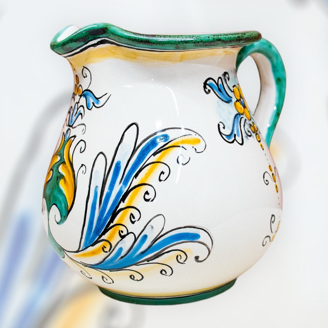 BROCCA IN CERAMICA DI CALTAGIRONE ANNA BORIA