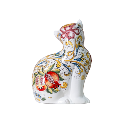 GATTONE IN CERAMICA DI CALTAGIRONE ANNA BORIA