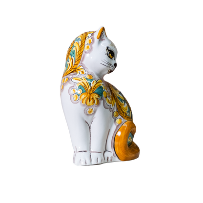 GATTONE IN CERAMICA DI CALTAGIRONE ANNA BORIA