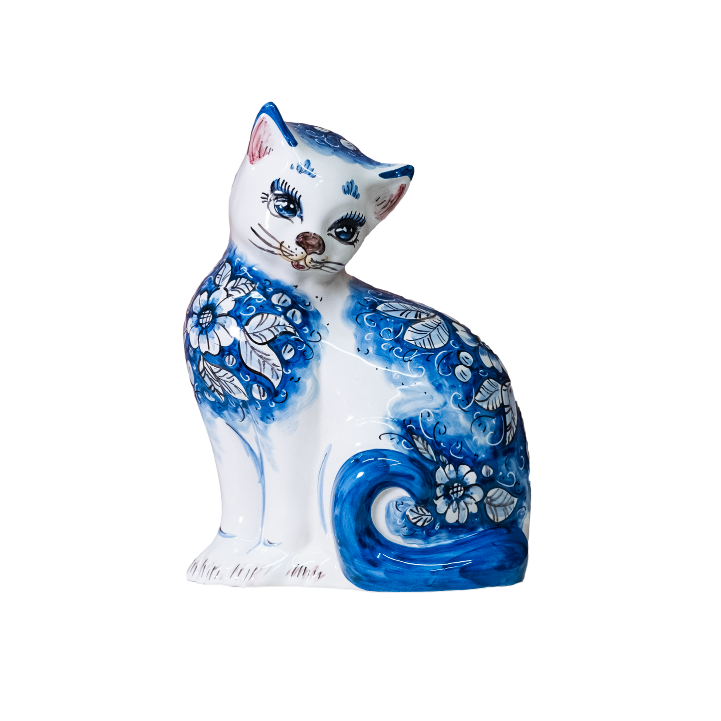 GATTONE IN CERAMICA DI CALTAGIRONE ANNA BORIA