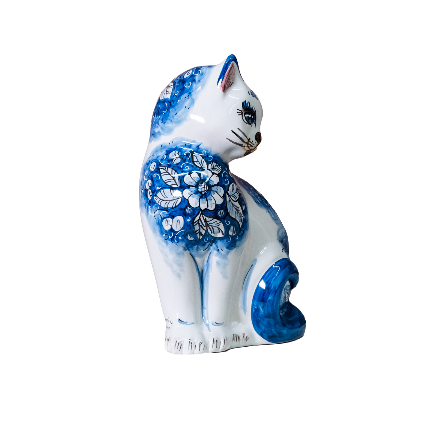 GATTONE IN CERAMICA DI CALTAGIRONE ANNA BORIA