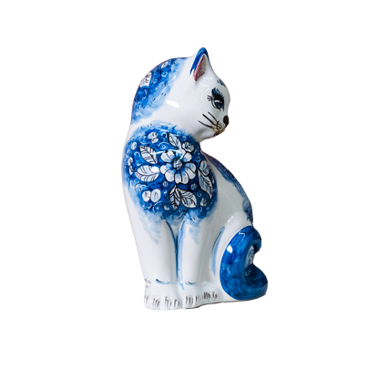 GATTONE IN CERAMICA DI CALTAGIRONE ANNA BORIA