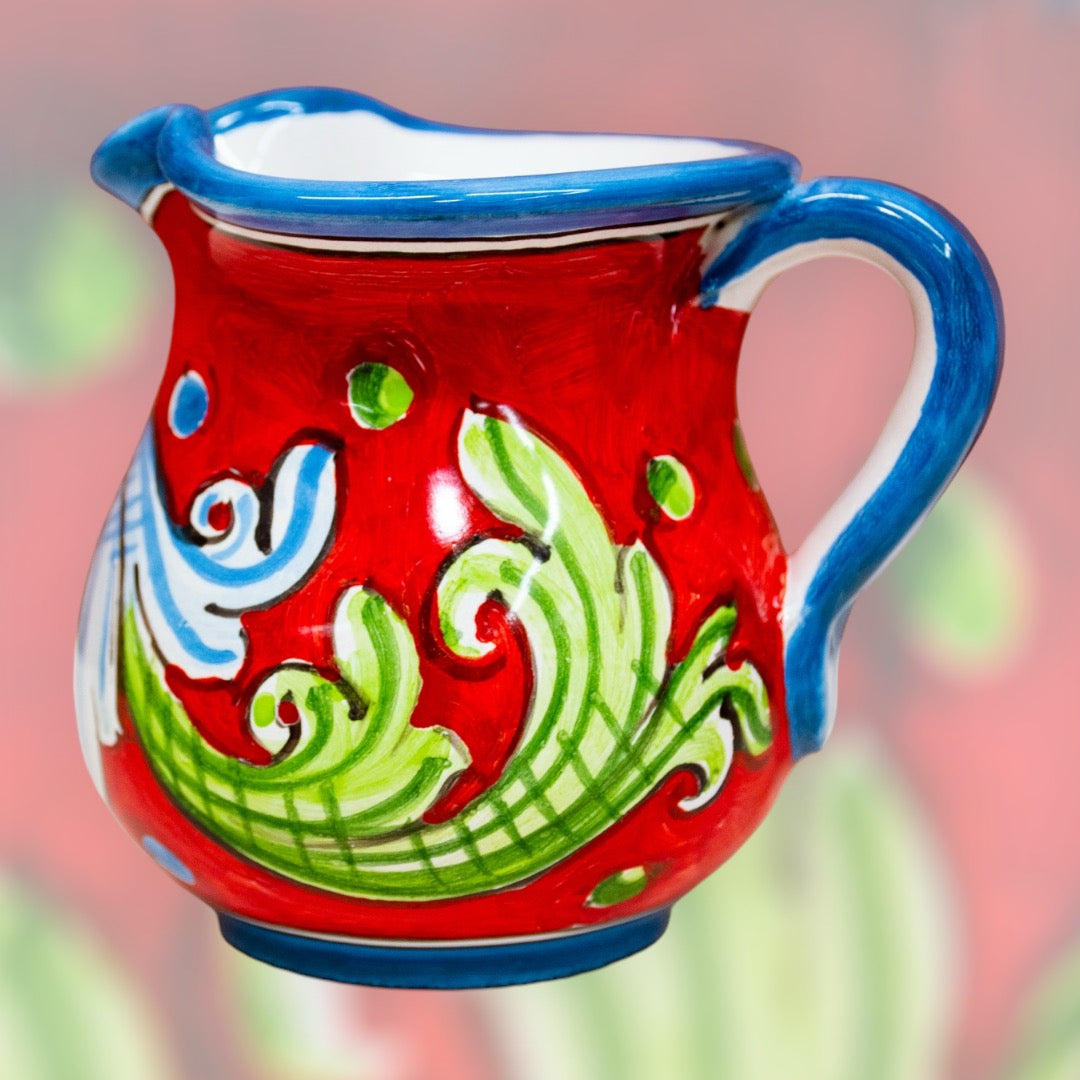 BROCCA IN CERAMICA DI CALTAGIRONE ANNA BORIA