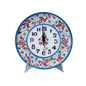 OROLOGIO TONDO IN CERAMICA DI CALTAGIRONE ANNA BORIA