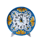 OROLOGIO TONDO IN CERAMICA DI CALTAGIRONE ANNA BORIA