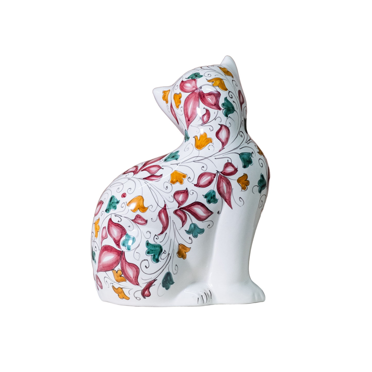 GATTONE IN CERAMICA DI CALTAGIRONE ANNA BORIA